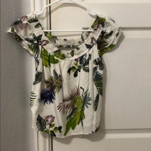 A blouse that’s multi-colored